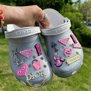 Pink Bling Charm Set 💖